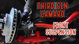 82-92 Camaro Front Suspension Install Viking Coilovers and Spohn A Arms