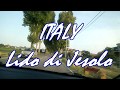 Road trip to Lido di Jesolo Italy.