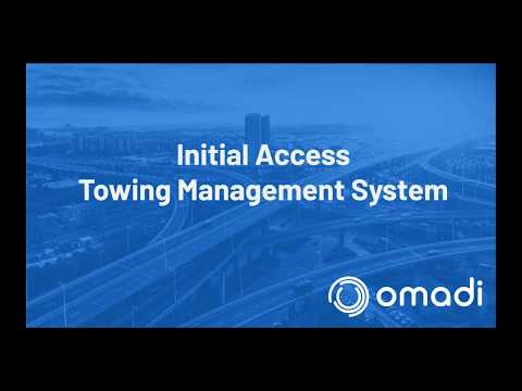 Omadi Towing Software Training #1: Initial Access