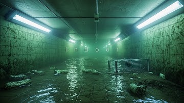 INDOOR | Flooded Compact Space, The Poolrooms, Poolcore Ambient, Dreamcore, Weirdcore, The Backrooms
