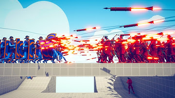 50x FIREWORK ARCHERS vs 50x UNITS - Totally Accurate Battle Simulator TABS