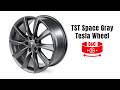 🎥 360 View - T Sportline TST Tesla Model 3 / Y / S / X Wheels in Space Gray