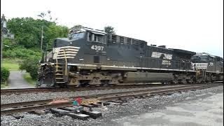 SD70M-2 Trails On A Detroit Edison Empty Coal Train