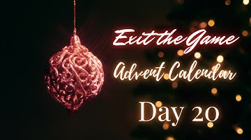 [Day 20] Exit: Advent Calendar - Mystery of the Ice Cave