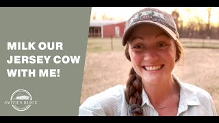 Milking Routine | Family Milk Cow / Microdairy