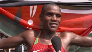 IAAF WU18 Nairobi - 10K Race Walk Men Bronze Dominic Samson NDINGITI