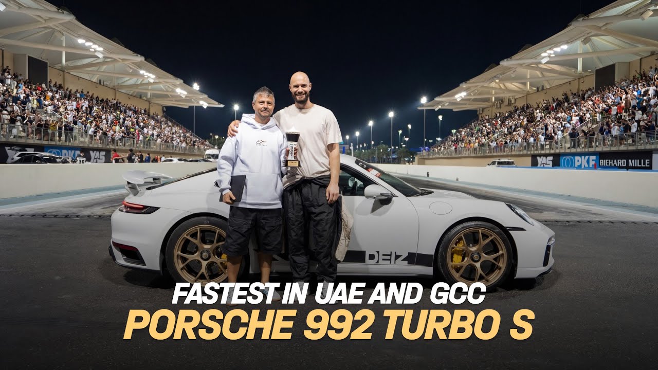 Porsche 911 Turbo S Stage 3 on Stock Engine | YSSC Drag Championship 2026 | DEIZ GARAGE