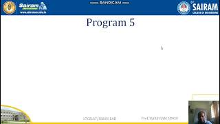 LabVideo 18CSL66 5 Machine code Hare Ram Singh