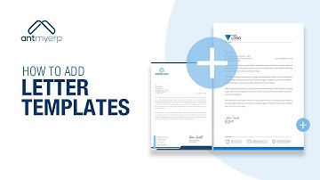 How to Add Letter Templates in HRMS- English | AntMyERP