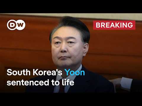 South Korea's ousted President Yoon found guilty of insurrection | DW News

The Seoul Central District Court on Thursday found former President Yoon Suk Yeol guilty of insurrection and undermining the constitution. Judges ruled that his declaration of martial law in December 2024 was intended to paralyze the National Assembly.

#South #Koreas #ousted #President #Yoon