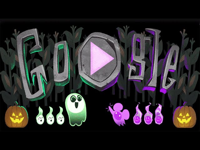 Google Halloween 2022 Doodle Game - The Great Ghoul Duel 
