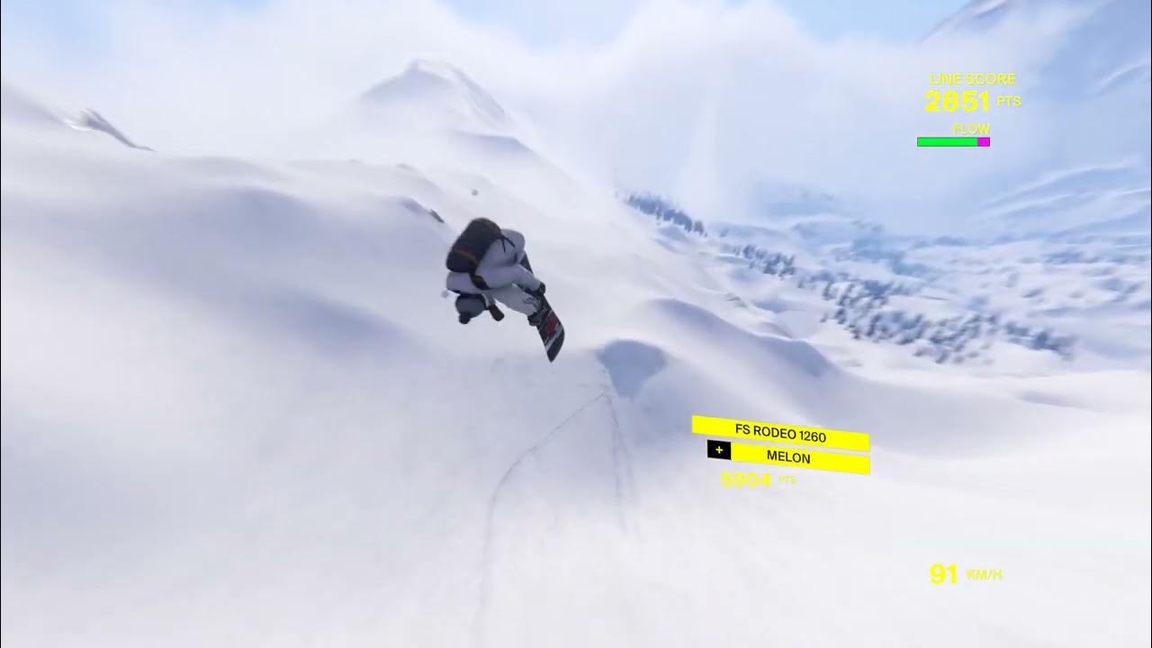 HxCBanger breaks his own Shredders spin record with a FS Rodeo 3420