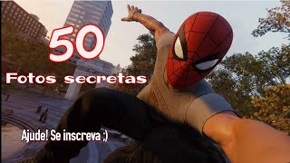 Spiderman Ps4 - Localização de Todas fotos secretas - 50 Fotos Secretas