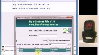 How to Electronically Manage Student Enrollments and Attendance (Student Management Software) screenshot 1