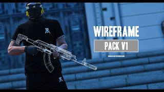 FREE Wireframe Weapon Pack | FiveM Custom Weapons | 5 Guns