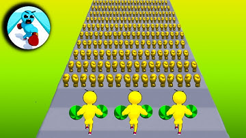 Android, Ios Level Up Runner🏃‍♀️🎮All Level Mobile Gameplay | Walkthrough | All Trailers LURGP67P