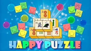 Happy Puzzle game 😍 Get 3 games in 1: play Bubble Shooter, Mahjong and Match 3 puzzles! screenshot 4