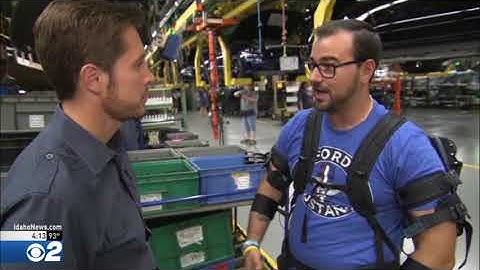 Ecoskeleton Helps Assembly Line Workers