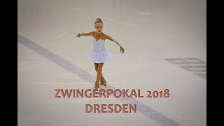 Eiskunstlauf Kür Laeticia Zwingerpokal 2018