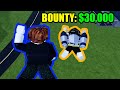 Arresting 30000 bounty player for the blade  roblox jailbreak