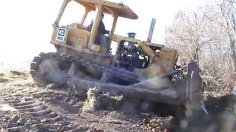 Caterpillar D7F dozer for sale   sold at auction
