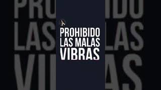 Prohibido malas vibras Resimi