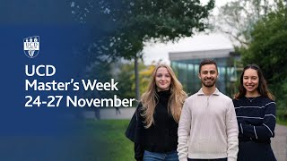 UCD Master's Week - Mechanical & Materials Engineering