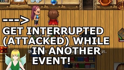 RPG Maker MZ tutorial 2/4 - how to overlap events , pathfinding , interruptions & more!