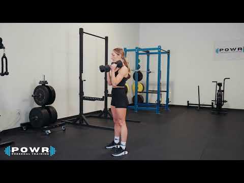 Dual Dumbbell Front Squat