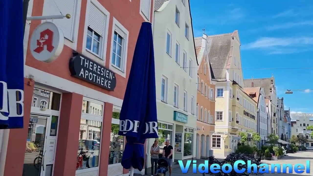 Ingolstadt Hauptbahnhof Innenstadt Zentrum Bayern