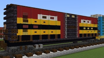 Minecrafting Tutorial - KCS Track Geometry Car How to Build