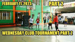 @PART 2 FEBRUARY 11, 2023 WEDNESDAY CLUB TOURNAMENT.