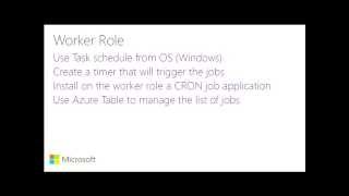 #GWAB How to Create Batch Jobs in Windows Azure - Radu Vunvulea
