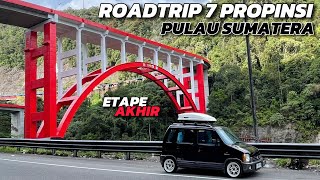 ETAPE AKHIR ROADTRIP 7 PROPINSI PULAU SUMATERA | PADANG - DANAU TOBA GAGAL HAL TIDAK TERDUGA TERJADI
