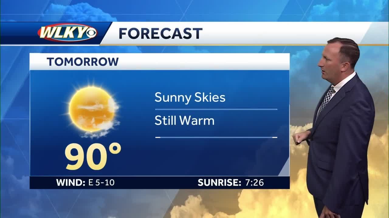 Sunny and warm on Monday - YouTube