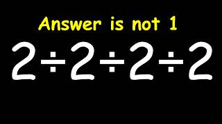 Only Geniuses Solve This Fast | PEMDAS Challenge