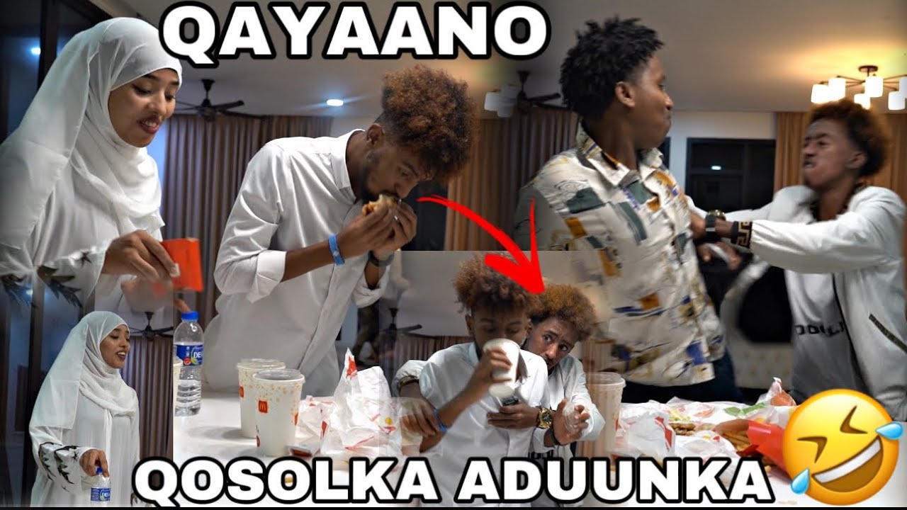 CHALLENGE QOSOLBADAN CAYDA AMIRA MACALIMO IYO ANIGA…😂