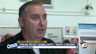 Pipeline project sparks safety, traffic concerns