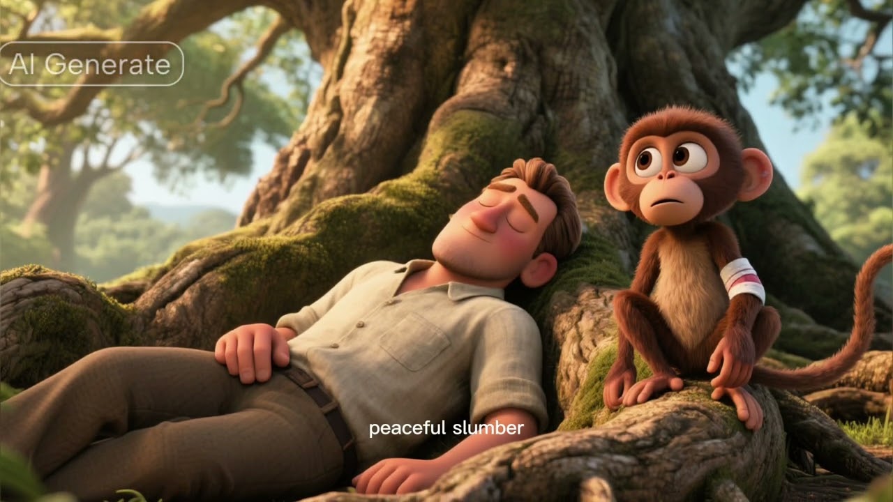 The Monkey Outsmarted the Man | A Powerful Moral Story That Will Change You 😱🤔