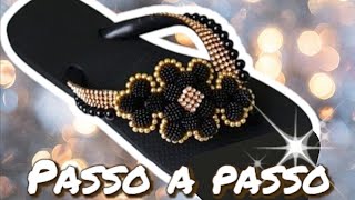 DIY CHINELO MODELO  RENDA 