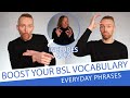 Everyday phrases to boost your bsl vocabulary includes receptive quiz