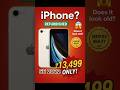 Refurbished iPhone SE ₹13,499 – Looks Like iPhone 8? Unbelievable Price #applesmartphone #phoneyear