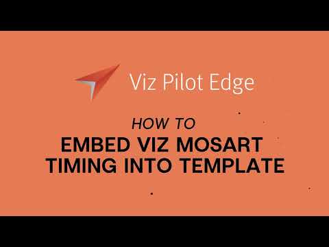 Viz Minute: Viz Mosart timing embed into template