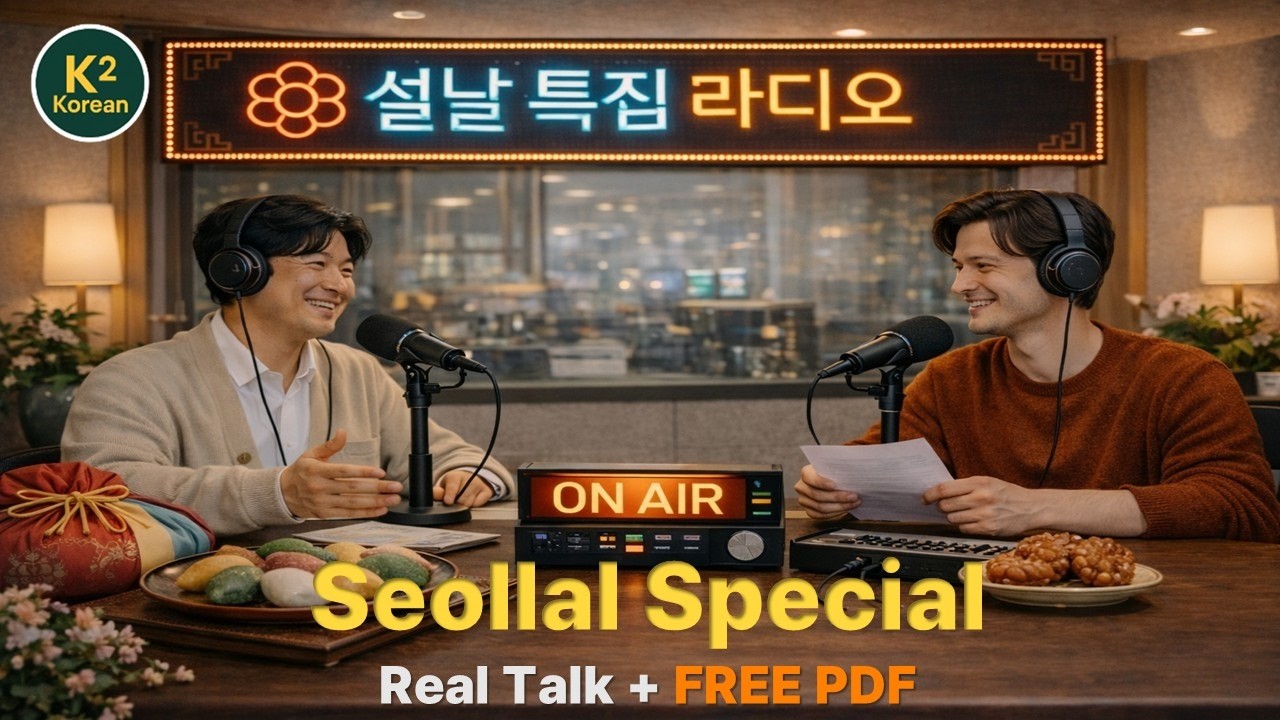 Korean Listening Practice | Seollal Special | 설날 특집 라디오