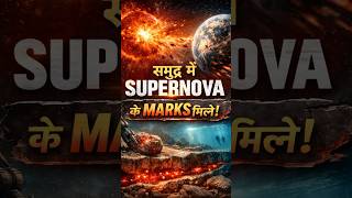 Supernova Blast Marks Found on Earth’s Sea Floor 😱 | Space Mystery #shorts