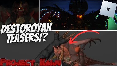 All of the Destoroyah Teasers we have so far! | Project Kaiju 4.0