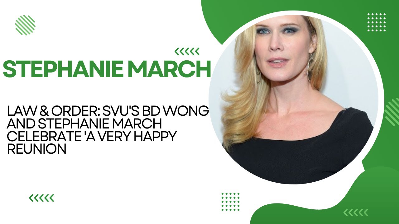 Law & Order SVU's BD Wong and Stephanie March Celebrate 'A Very Happy