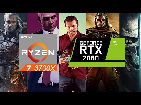 AMD Ryzen 7 3700X + RTX 2060 6GB Test in 20 Games