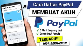 ✅ Cara Membuat Akun PayPal || Cara Daftar PayPal Terbaru