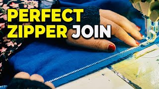 Zipper join for Hoody jacket | Perfect zipper join method. #Zipper join #garments  screenshot 4